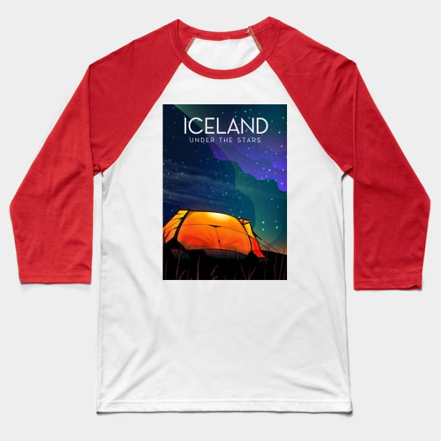 Iceland Baseball T-Shirt by nickemporium1